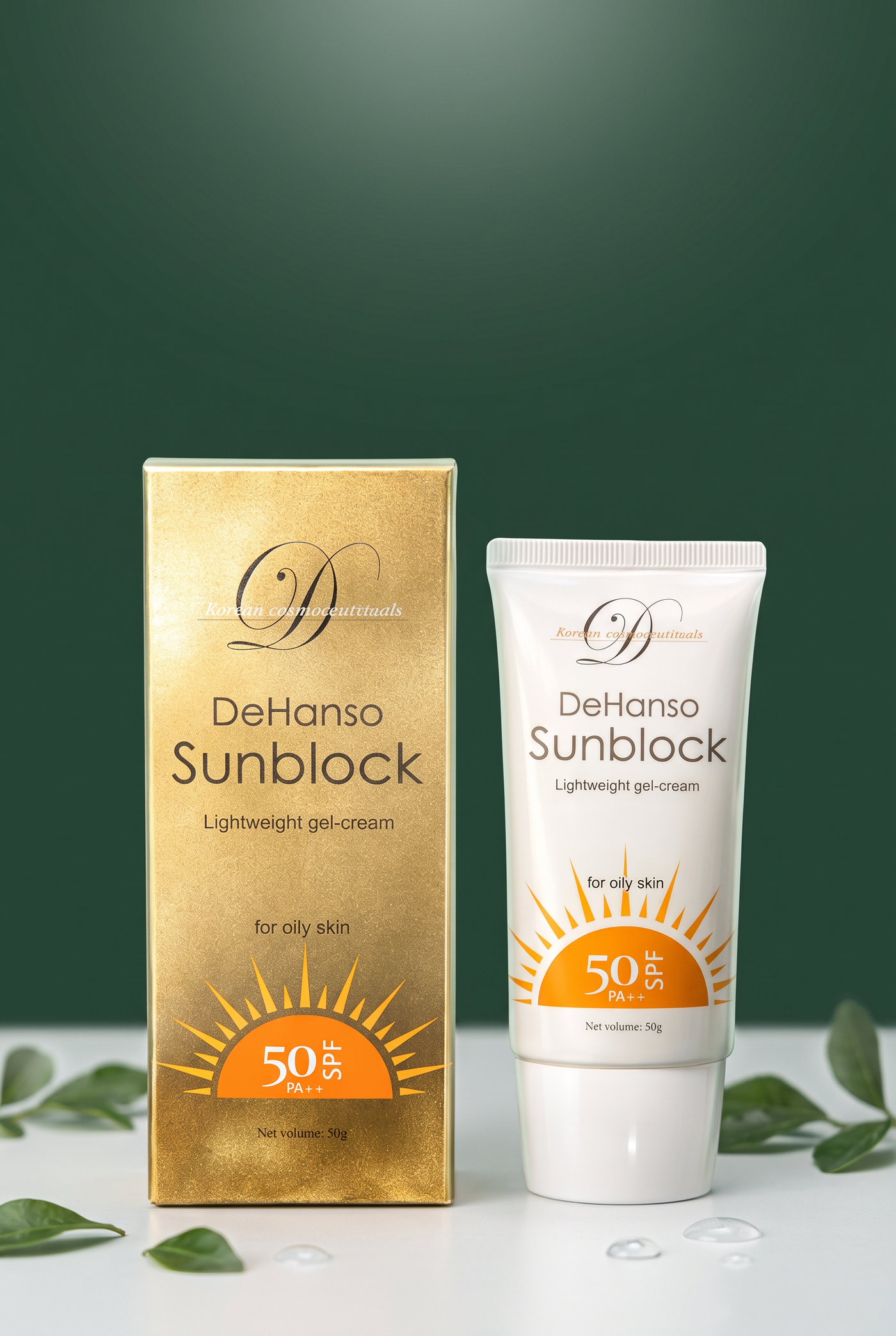 DeHanso Sunblock SPF50 homepage cover mobile