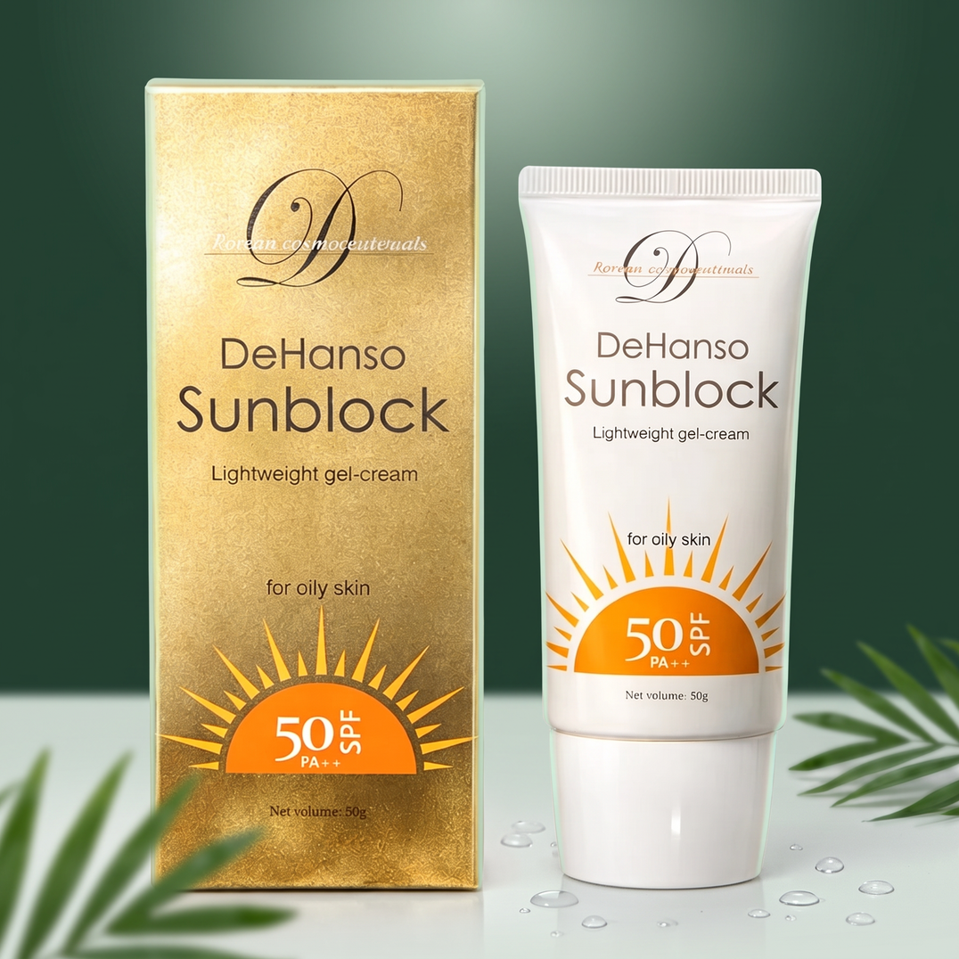 DeHanso Korean sunscreen SPF 50 collection