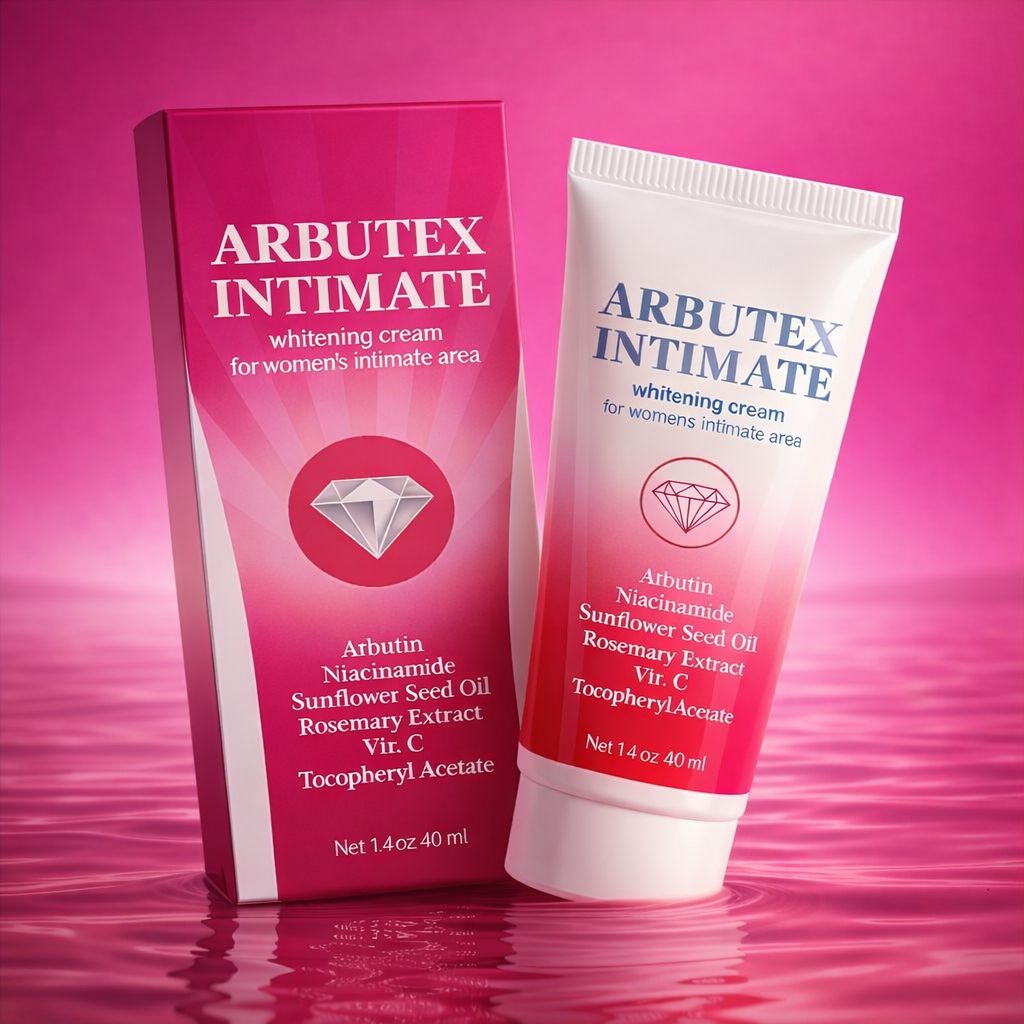 Arbutex Intimate Whitening Cream 40ml — gentle brightener for sensitive areas in Jordan