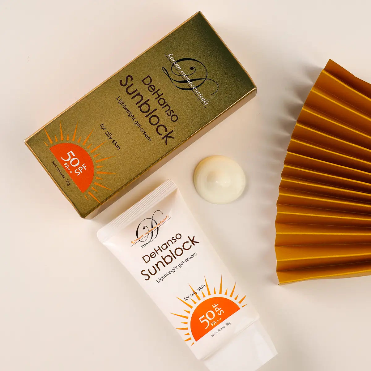 DeHanso Sunblock for Oily Skin SPF 50 50ml — Korean matte sunblock in Jordan