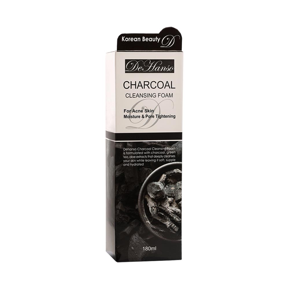 DeHanso Charcoal Foam Cleanser clean product shot