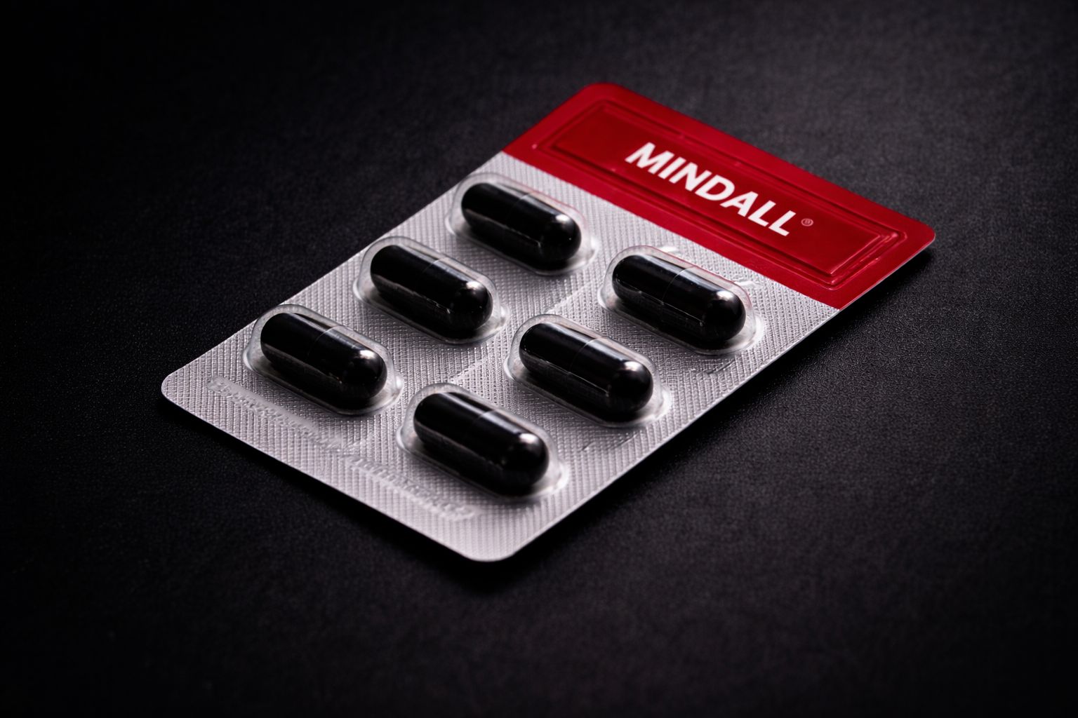 MINDALL Brain Supplement Korean Red Ginseng 30 soft gels — front box view